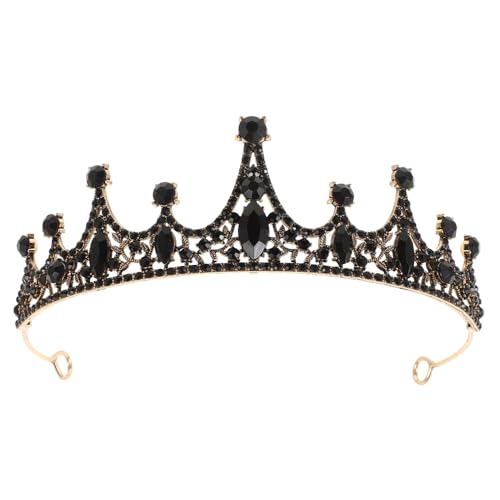 LRXIYODE Vintage Barock Krone Damen Hochzeit Haarschmuck aus Legierung Filigrane Braut Tiara für Besondere Anlässe Wie Party Geburtstag Valentinstag und Formelle Feiern von LRXIYODE