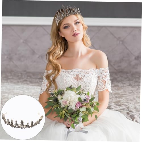 LRXIYODE Vintage Braut Tiara Haaraccessoire aus Hochwertiger Eleganter Haarschmuck für Hochzeit Party Brautjungfer und Festliche Anlässe Stilvoll und Robust von LRXIYODE
