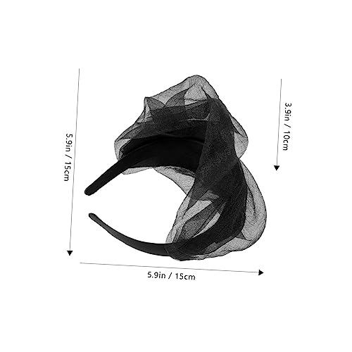 LRXIYODE Vintage Fascinator Haarreif für Damen Leichtes Haar Accessoire Klassischer Look für Abendveranstaltungen und Partys Formbeständig und Vielseitig Kombinierbar von LRXIYODE