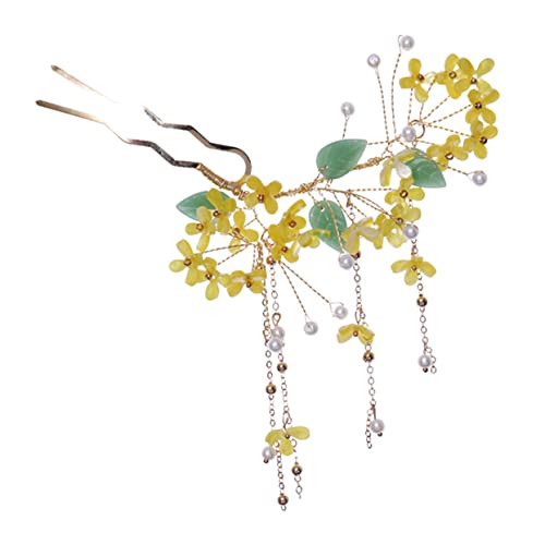 LRXIYODE Vintage Haarschmuck Damen Chinesische Haarforke mit Quaste für Haaraccessoire für Kreative Frisuren für Besondere Anlässe von LRXIYODE