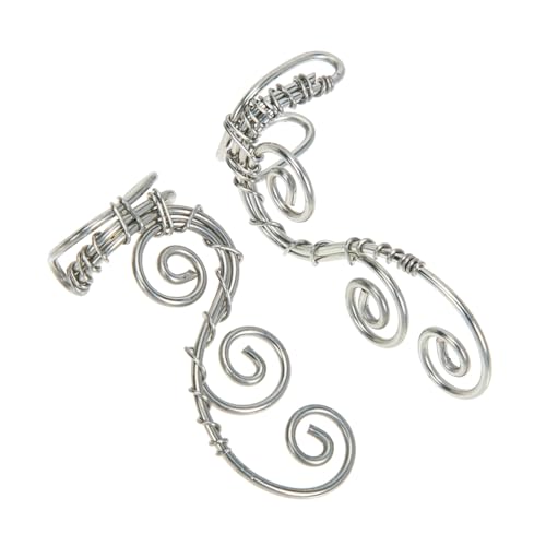 LRXIYODE Ohrklemme Für Frauen Ohrclips Piercing Haken Für Mädchen Modischer Schmuck Geschenk Für Geburtstage Und Feiertage Hautfreundlich Und Langlebig von LRXIYODE