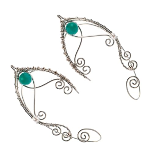 LRXIYODE Vintage Ohrclips Damen Ohrschmuck Kupfer Ear Ohrloch Elegant Hautfreundlich Schmuck für Frauen Alltag und Festtage von LRXIYODE