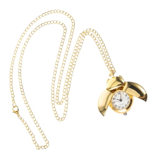 LRXIYODE Vintage Taschenuhr Halskette für Damen Niedliches Design Modisches Anhänger Uhrschmuckstück für von LRXIYODE