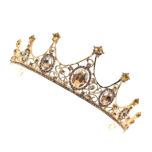 LRXIYODE Vintage Tiara Haarschmuck Damen Retro Barock Kamm Elegant für Hochzeit Party Braut Zubehör von LRXIYODE