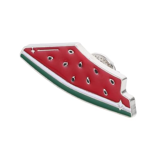 LRXIYODE Wassermelonen Brosche Emaille Niedliche Farbenfrohe Anstecknadel im Melonendesign für Sommermode Hut Rucksack Pullover Leicht und Langlebig für von LRXIYODE