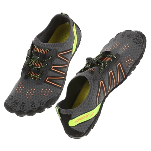 LRXIYODE Wasserschuhe Herren Damen Schnelltrocknend Strandschuhe Aquaschuhe Barfußschuhe Slip on Atmungsaktive Badeschuhe Für Outdoor Aktivitäten von LRXIYODE