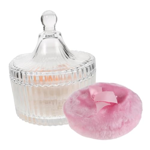 LRXIYODE Weicher Puderquaste mit Plüsch Schleife Wiederverwendbarer Gesichtspuder Applikator Teiliges Make Up Kissen mit Staubdichter Aufbewahrungsbox Sanfte Anwendung für Zarte Babyhaut LRXIYODE Weicher Puderquaste mit Plüsch Schleife Wiederverwendbarer Gesichtspuder Applikator Teiliges Make Up Kissen mit Staubdichter Aufbewahrungsbox Sanfte Anwendung für Zarte Babyhaut von LRXIYODE