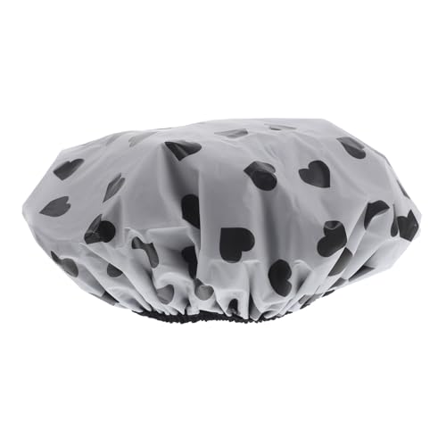 LRXIYODE Wiederverwendbare Wasserdichte Extra Große Duschhaube für Damen mit Elastischem Doppellagigem Design und Herzmuster für Langes Dickes und Lockiges Haar Sicherer Sitz Verrutschen LRXIYODE Wiederverwendbare Wasserdichte Extra Große Duschhaube für Damen mit Elastischem Doppellagigem Design und Herzmuster für Langes Dickes und Lockiges Haar Sicherer Sitz Verrutschen von LRXIYODE