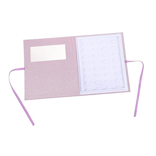 LRXIYODE Wimpern Aufbewahrungsbox Rosa Falschwimpern Organizer Langlebige und Robuste Kunstwimpernbox für für und Praktische Nutzung von LRXIYODE