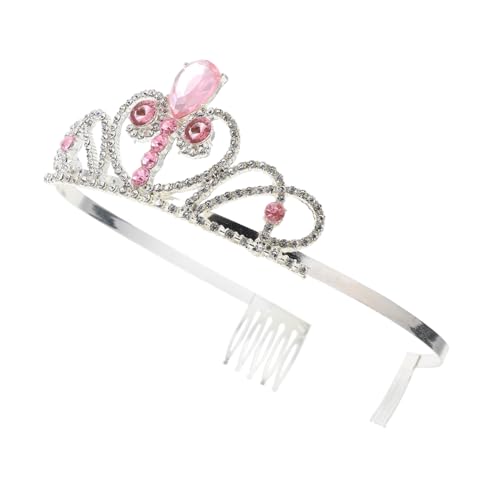 LRXIYODE Zarte Glänzende Krone Party Kopfschmuck Glänzendes Haarornament Für Kinder Geburtstag Haarschmuck in Kronenform von LRXIYODE