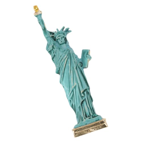 LRXIYODE Zinklegierung Brosche Freiheitsstatue mit Feiner Emaille verzierung Langlebiger Unisex Anstecker für Kleidung und Taschen Vielseitiges Souvenir und Dekoration für Männer und von LRXIYODE