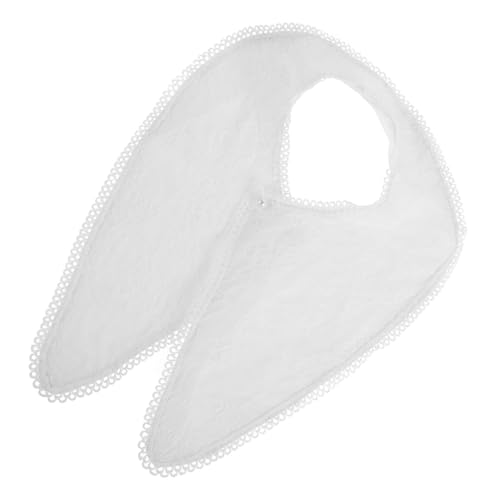 LRXIYODE Abnehmbarer Spitzenkragen Falscher Kragen Mit Blumendesign Mini-cape Aus Chiffon Für Damen Abnehmbarer Kragen Für Blusen Und Kleider Spitzenhalskragen Für Verschiedene Anlässe von LRXIYODE