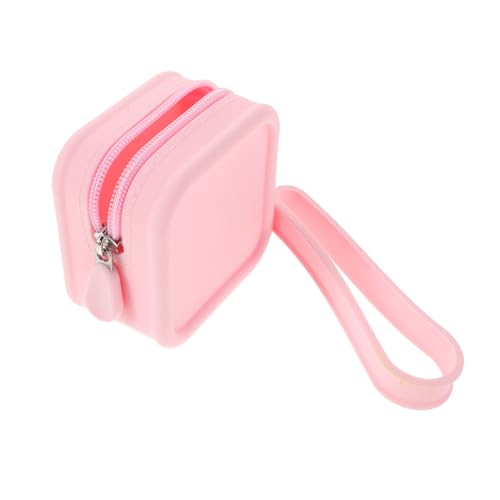 LRXIYODE wasserdichte Kleine Kosmetiktasche aus Silikon Multifunktional als Makeup Organizer Reisekulturbeutel mit Großem Fassungsvermögen Tragbar für Damen und Reisen von LRXIYODE