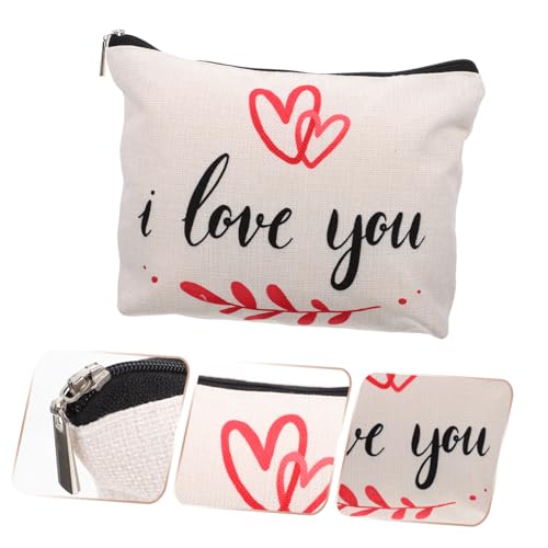 LRXIYODE wasserdichte Kosmetiktasche Damen Baumwolle leinen Reise Make up Organizer Kulturbeutel Toilettenartikel Aufbewahrungstasche Kompakt Robust von LRXIYODE