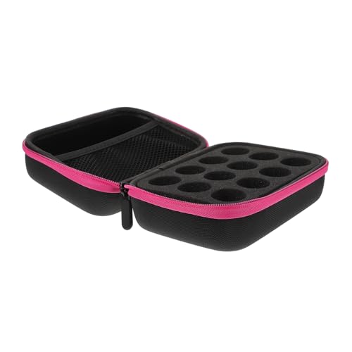 LRXIYODE wasserdichte Kosmetiktasche Tragbarer Organizer für Ätherische Öle und Nagellackflaschen Reiseetui Multifunktionales Aufbewahrungsset aus Oxford von LRXIYODE