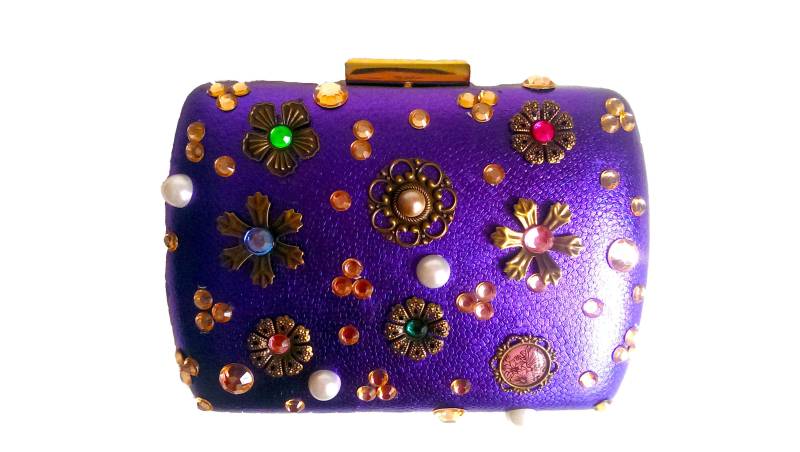 Kupplungsbeutel Purple Imperial Kupplungsbeutel Purple Imperial von LRawalCollection