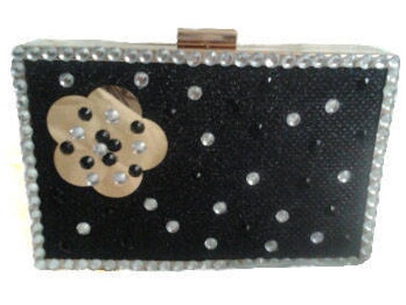 Kupplungsbeutel Schwarzes Starlight von LRawalCollection
