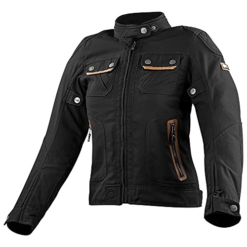 LS2 Herren Bullet Jacke, Schwarz, 4XL von LS2