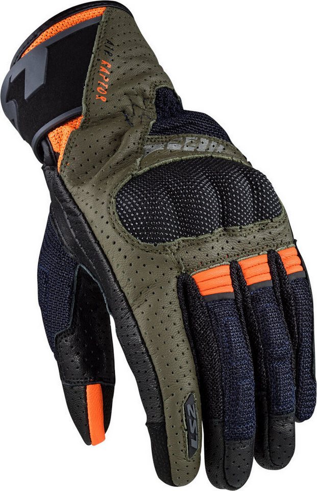 LS2 Motorradhandschuhe Air Raptor perforierte Mesh Motorrad Handschuhe von LS2