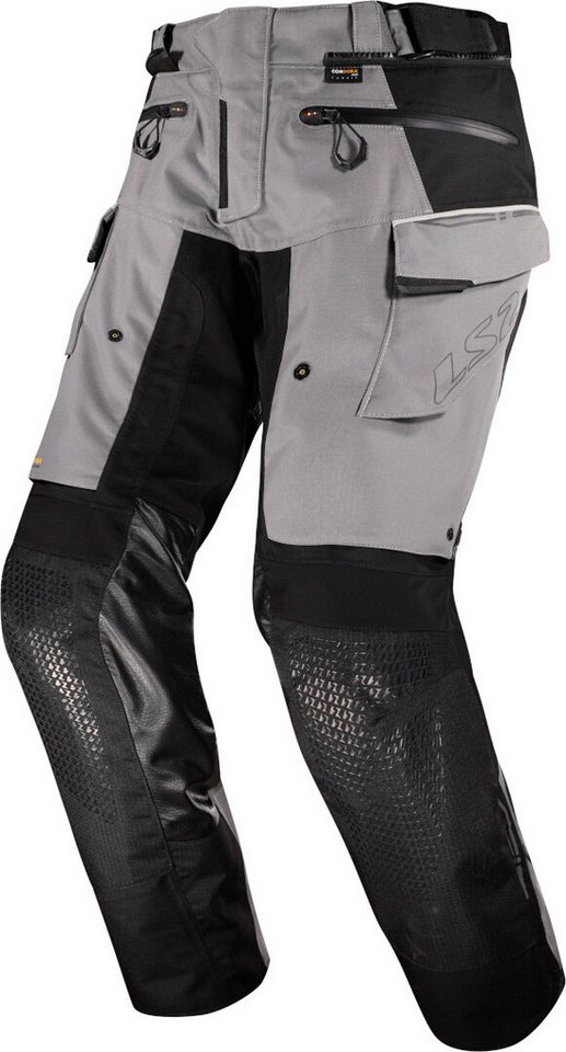 LS2 Motorradhose Apollo wasserdichte Motorrad Textilhose (wasserdicht) Knieprotektoren enthalten,3-Lagen-Laminat von LS2