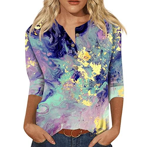 Generic T-Shirt Laternenärmel Cropped Tshirt Y2k Longbluse Spitze Shirtblusen Großer Sommer Jacken Frauen Tunika Bunt Damen Sommer Strandshirt Damen T Shirt Mit Druck Damen von LSAltd