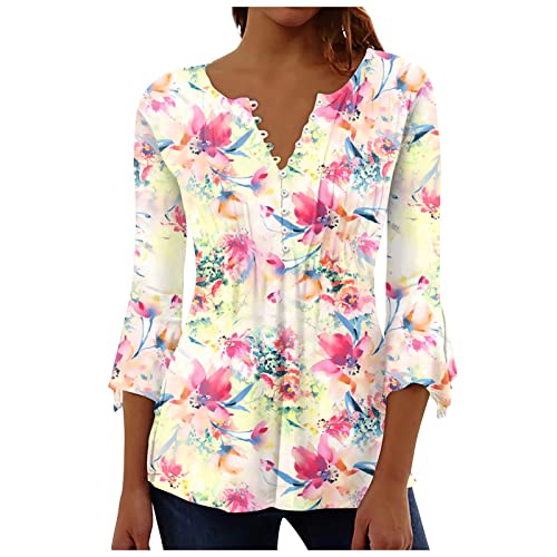 LSAltd Generic Tshirt Faltbrett Damen Bunt Kurzarm 3 D Shirt Schwarze Tops Jogginganzug Outfits Body Schulterfrei Die Ärzte Sportunterwäsche Für Ausgefallene, 8-hot Pink, XXL von LSAltd