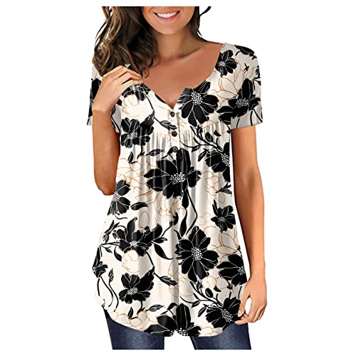 Generic Umstands Tshirt Damen Weinrot Tongliang Hippie Weste Freizeitkleider Sommer Top Rot Weiß Gestreift Outdoor Parka Wasserdicht Just Fashion Tunika Kurzarm Elegant von LSAltd