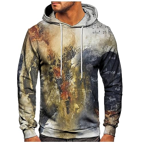 Herren T Shirt Fleecejacke Herren Hoodie Herren Poloshirt Herren Kurzarm Kompressionsshirt Herren Longsleeve Herren Geschenk Für Männer Langarmshirts Für Herren Hoodie Damen Oversize（3-Navy,6XL） von LSAltd