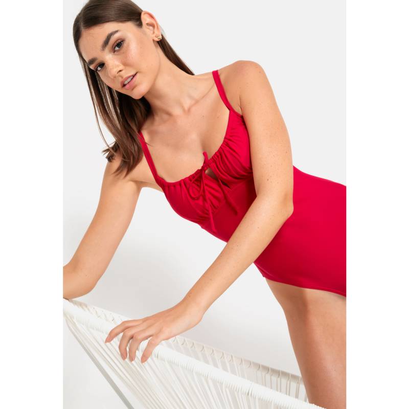 LSCN BY LASCANA Badeanzug Damen Beere Gr.40 Cup A/B von LSCN BY LASCANA