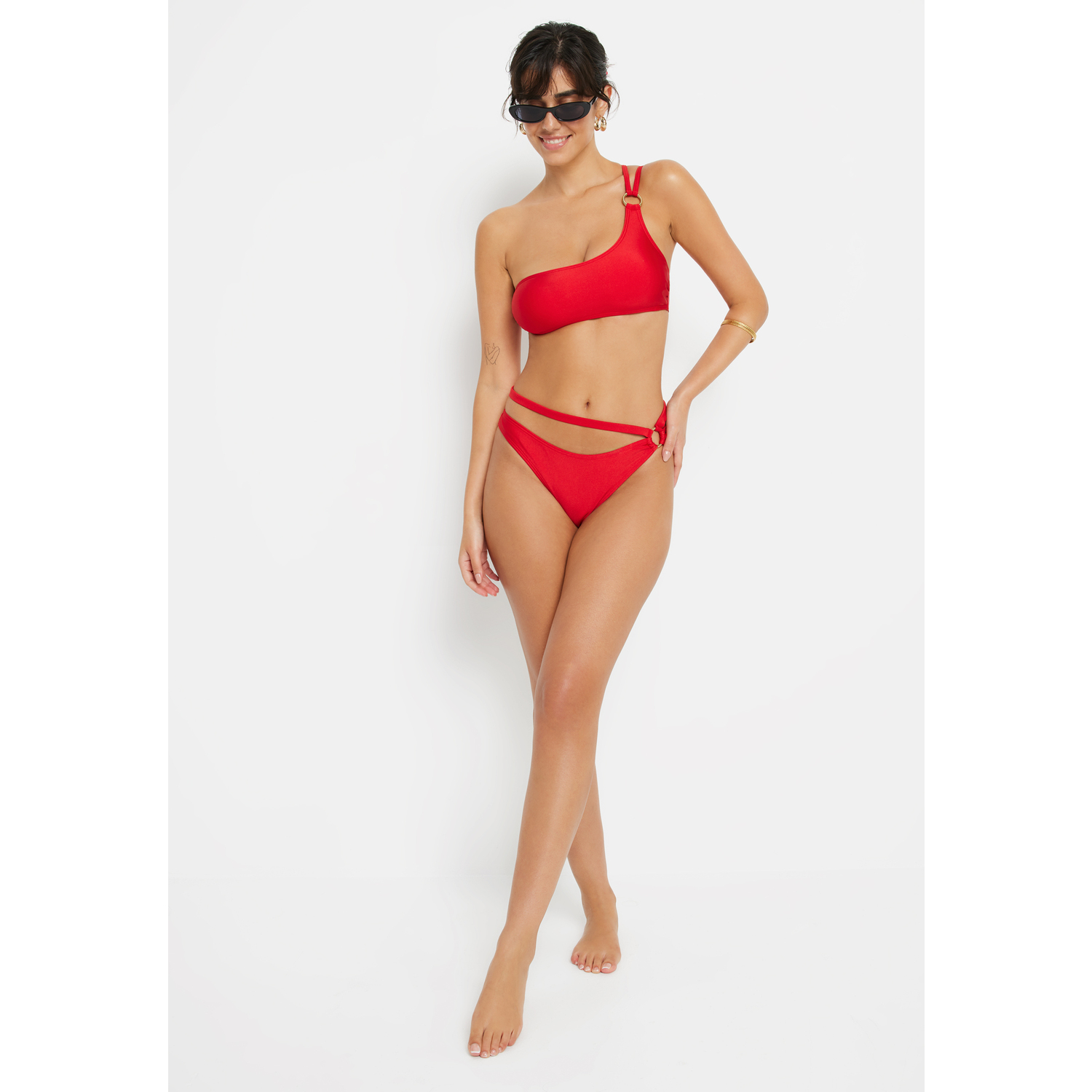 LSCN BY LASCANA Bikini-Hose Damen rot Gr.44 LSCN BY LASCANA Bikini-Hose Damen rot Gr.44 von LSCN BY LASCANA