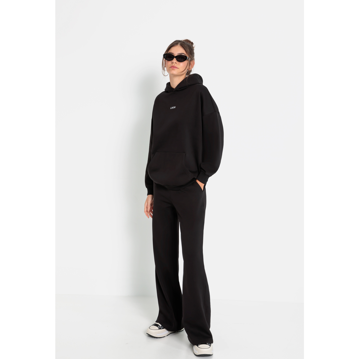 LSCN BY LASCANA Hoodie Damen schwarz Gr.36/38 LSCN BY LASCANA Hoodie Damen schwarz Gr.36/38 von LSCN BY LASCANA
