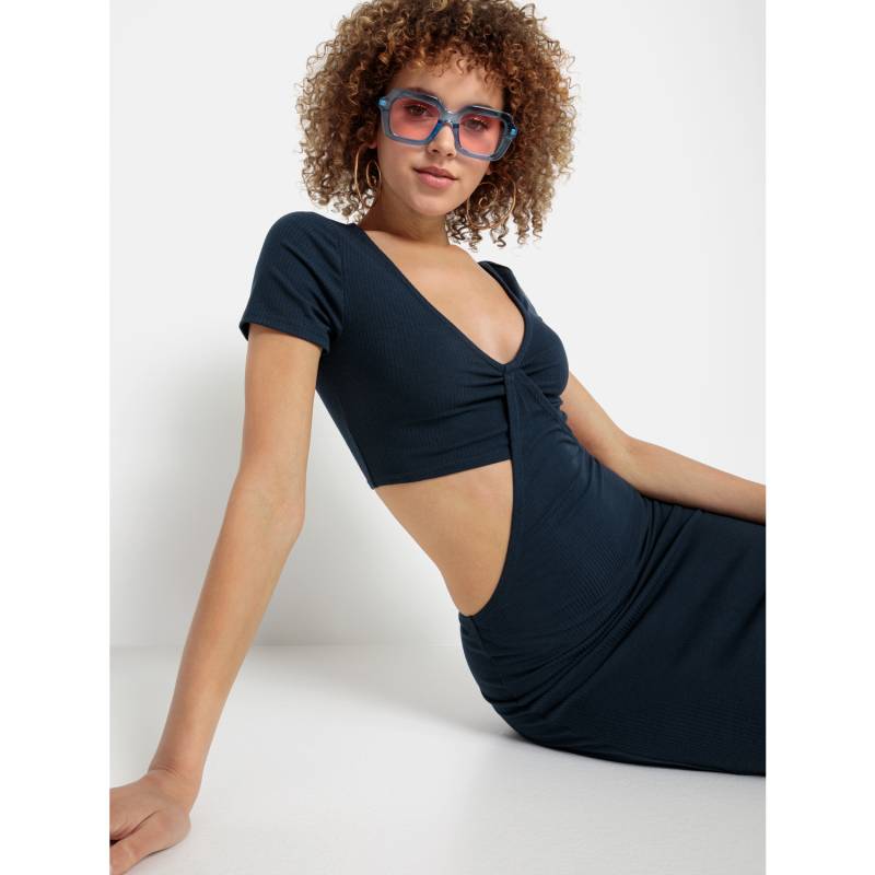 LSCN BY LASCANA Jerseykleid Damen dunkelblau Gr.44 von LSCN BY LASCANA