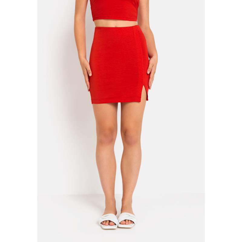 LSCN BY LASCANA Minirock Damen rot Gr.44 von LSCN BY LASCANA