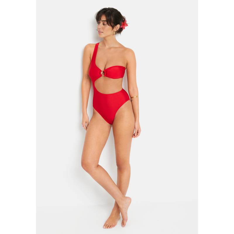 LSCN BY LASCANA Monokini Damen rot Gr.38 Cup A/B von LSCN BY LASCANA