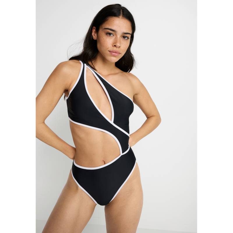 LSCN BY LASCANA Monokini Damen schwarz-weiß Gr.42 von LSCN BY LASCANA