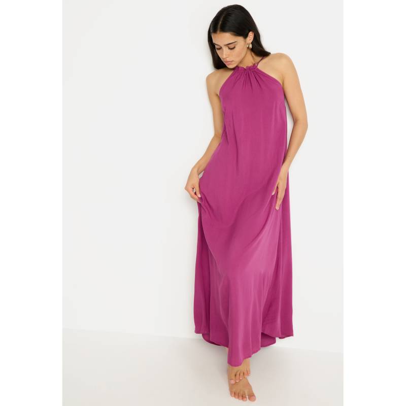 LSCN BY LASCANA Strandkleid Damen dark berry Gr.40/42 von LSCN BY LASCANA