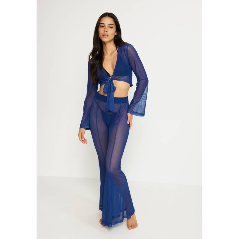 LSCN BY LASCANA Strandset: Shirt und Hose Damen blau Gr.40 von LSCN BY LASCANA