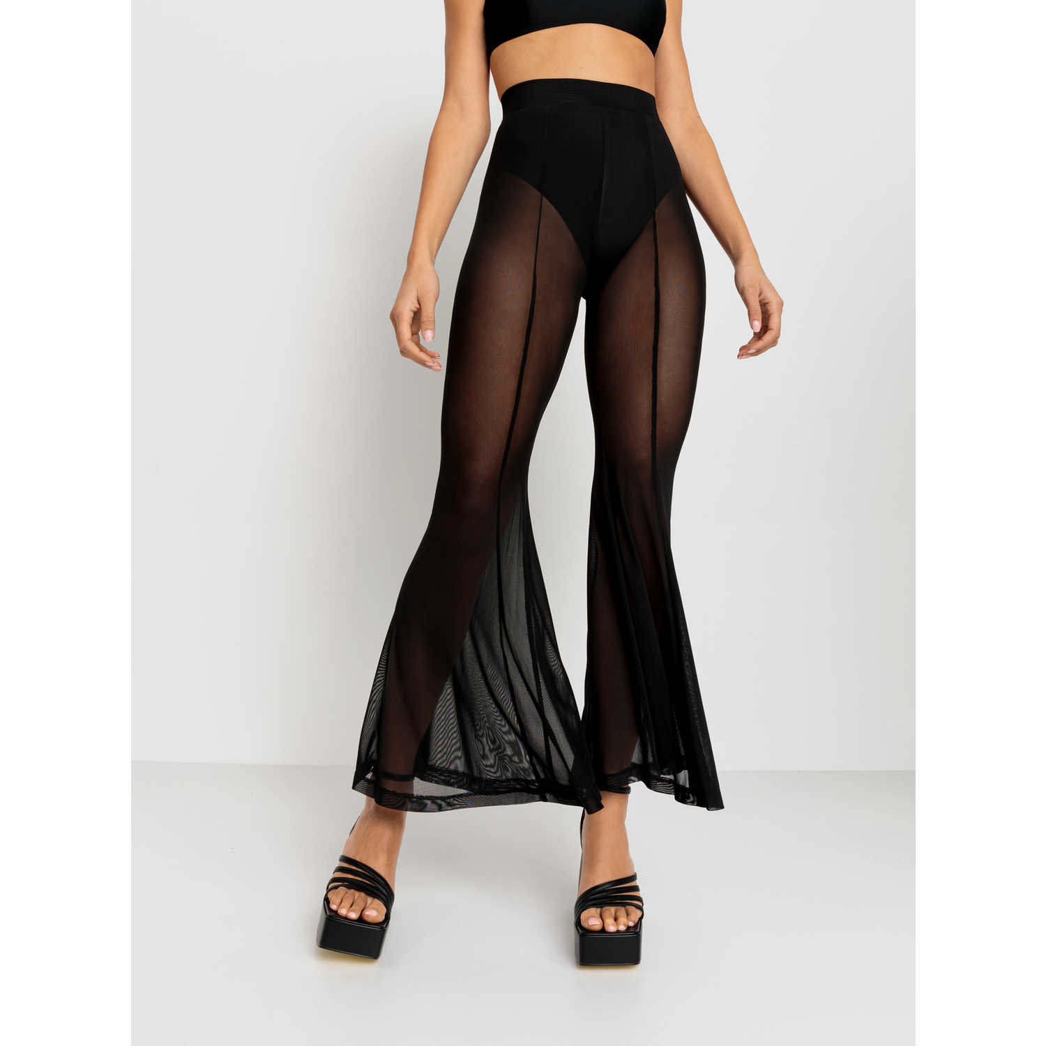 LSCN BY LASCANA Stretch-Hose Damen schwarz Gr.38 von LSCN BY LASCANA