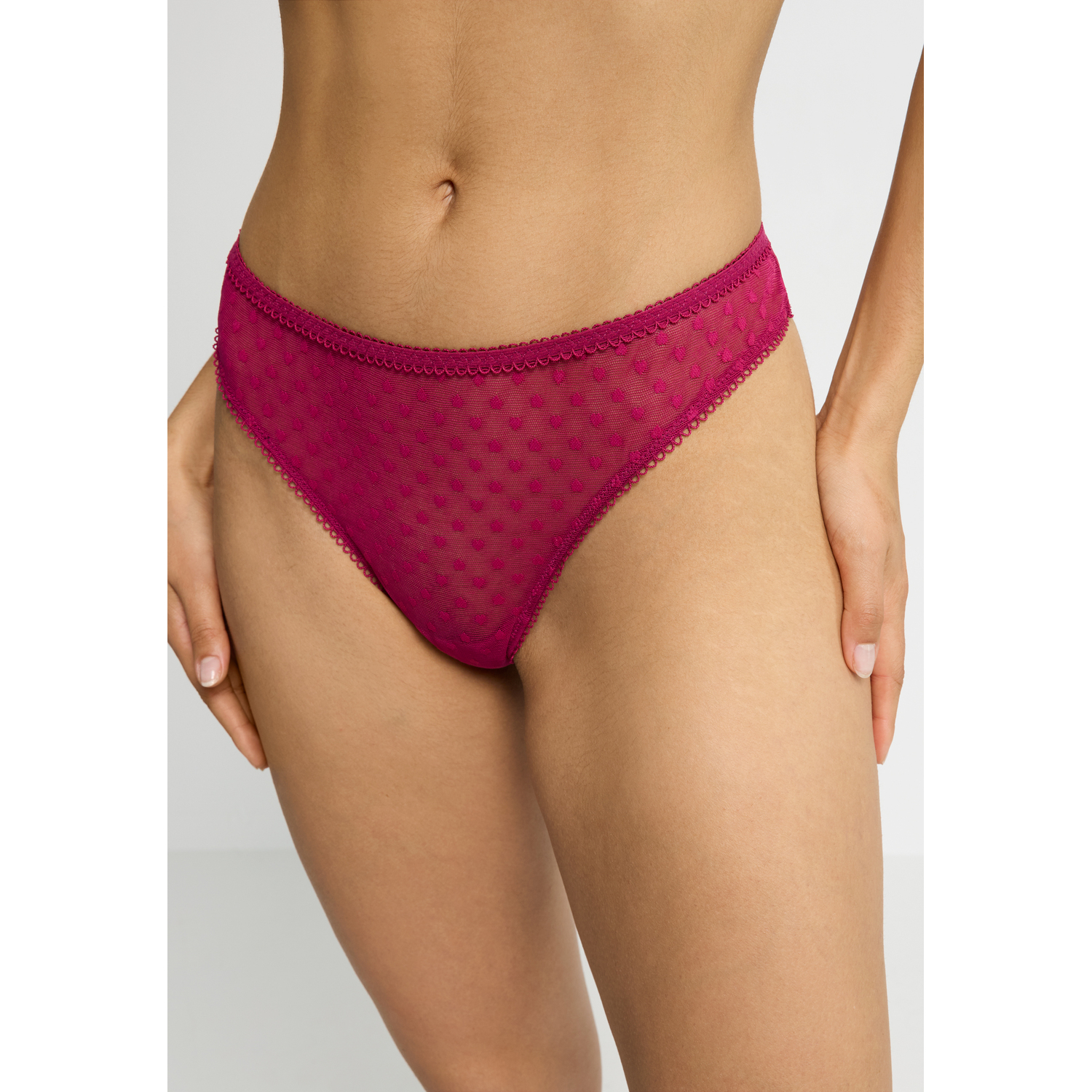 LSCN BY LASCANA String Damen deep berry Gr.44/46 von LSCN BY LASCANA