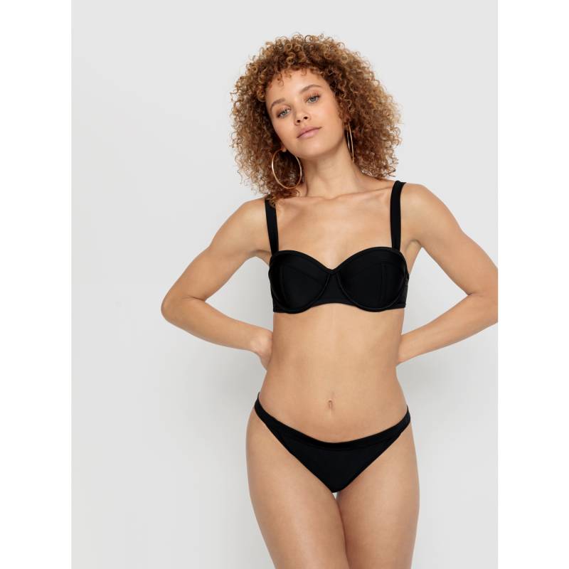 LSCN BY LASCANA Bügel-Bikini-Top Damen schwarz Gr.42 Cup C von LSCN BY LASCANA