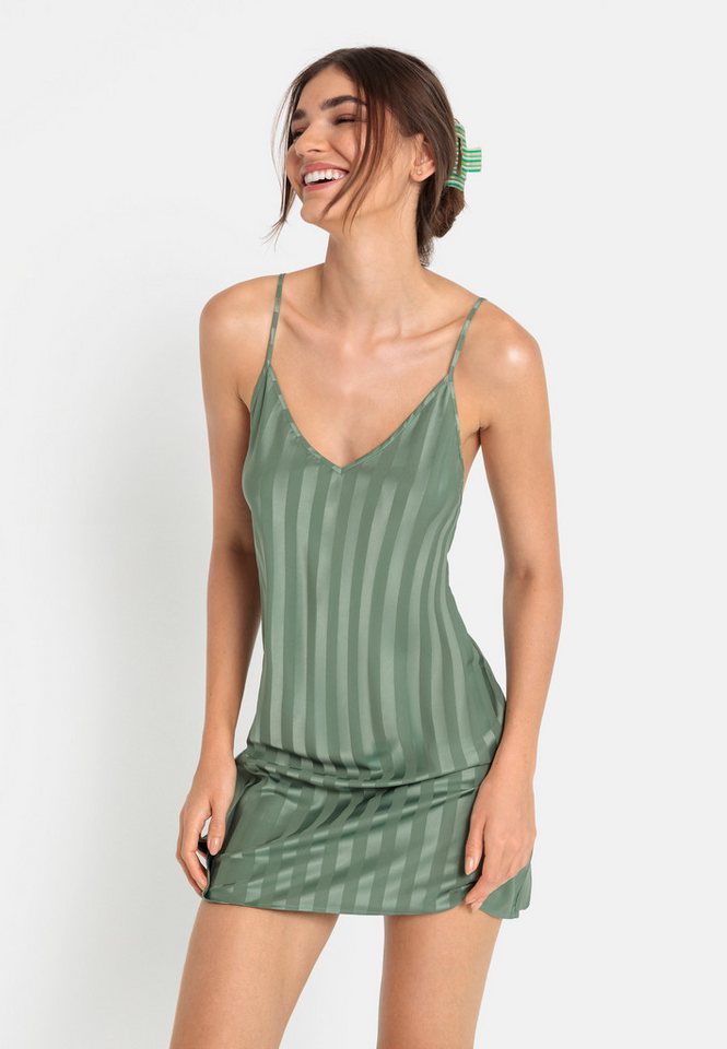 LSCN by LASCANA Negligé (1-tlg) im elegenten Streifen-Design von LSCN by LASCANA