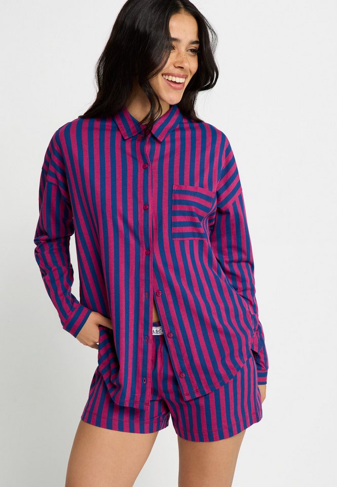 LSCN by LASCANA Shorty (2 tlg) mit Streifendruck von LSCN by LASCANA