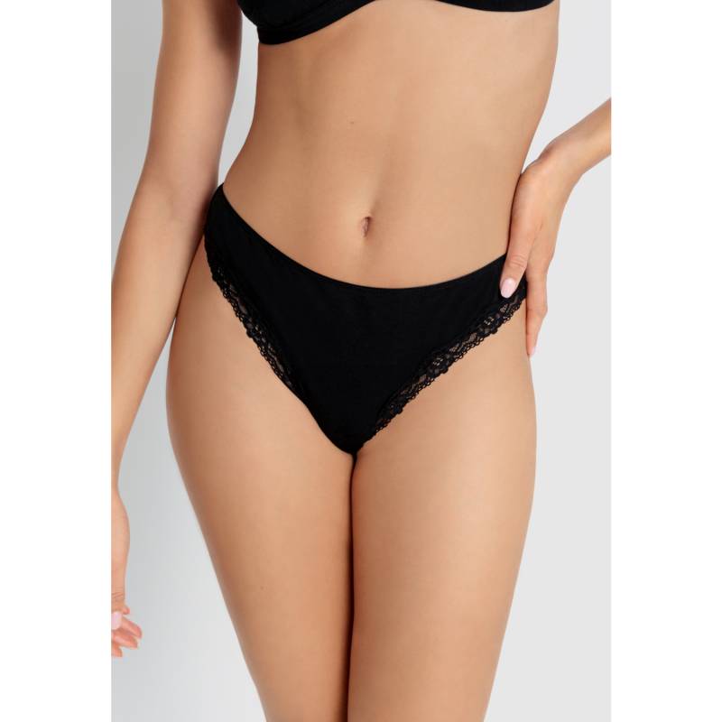 LSCN BY LASCANA String Damen schwarz Gr.44/46 von LSCN BY LASCANA
