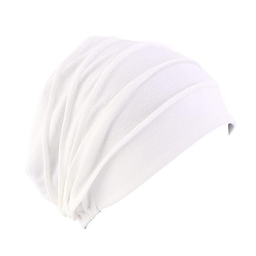 LSGGTIM Turban Damen Chemo Kopfbedeckung, Krebs Mützen Kopftuch Damen Bandana Beanie Hut Baumwolle Chemo Hüte Slouchy Turban Schlafmütze Krebshüte Kopfbedeckung für Frauen Krebs Haarausfall von LSGGTIM
