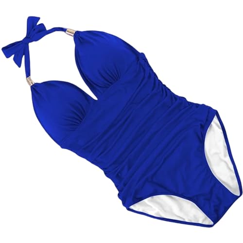 LSLY Badeanzug One Piece Badeanzug Bademode Frauen Push Up Badeanzug Hohe Taille Bodysuit-b3857bl-xl von LSLY