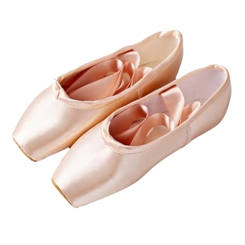 LSNNMU Ballett-Pantoffeln Ballettschuhe mit Baumwollfutter for Mädchen Ballettschuhe mit weichem Futter for Anfänger for Mädchen for Mädchen for Anfänger(36) von LSNNMU