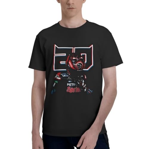 Anime Fabio and Quartararo Moto and GP Novelty Men's Basic Short Sleeve T-Shirt Men Set Scooter Vintage Tees Tops von LSNUO