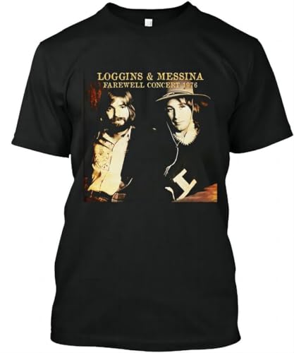 NWT 85299-Kenny Loggins and Jim Messina Concert 1976 T Shirt L von LSNUO
