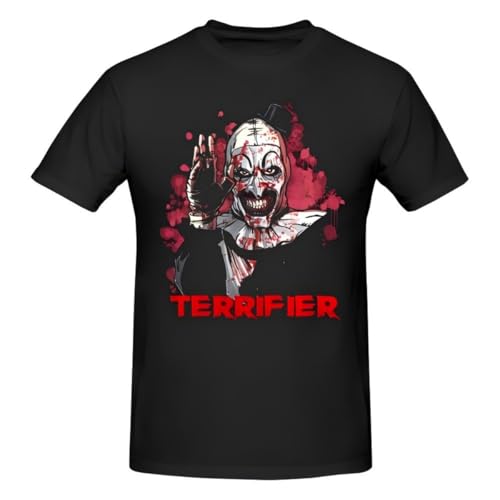 Terrifier Horror Movie T Shirt Cotton Custom Short Sleeve T Shirts von LSNUO