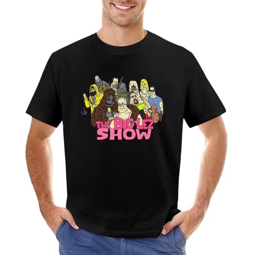 The Big LEZ Show T-Shirt Customized t Shirts Sports Fan t-Shirts Black t Shirts Black t Shirts for Men von LSNUO